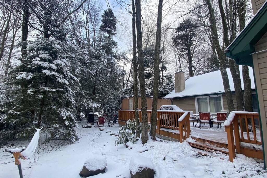 Closest House To Pool & In Pocono Farms, Ac, Hot Tub, Game Chalet *